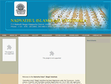 Tablet Screenshot of nadvathulislam.com